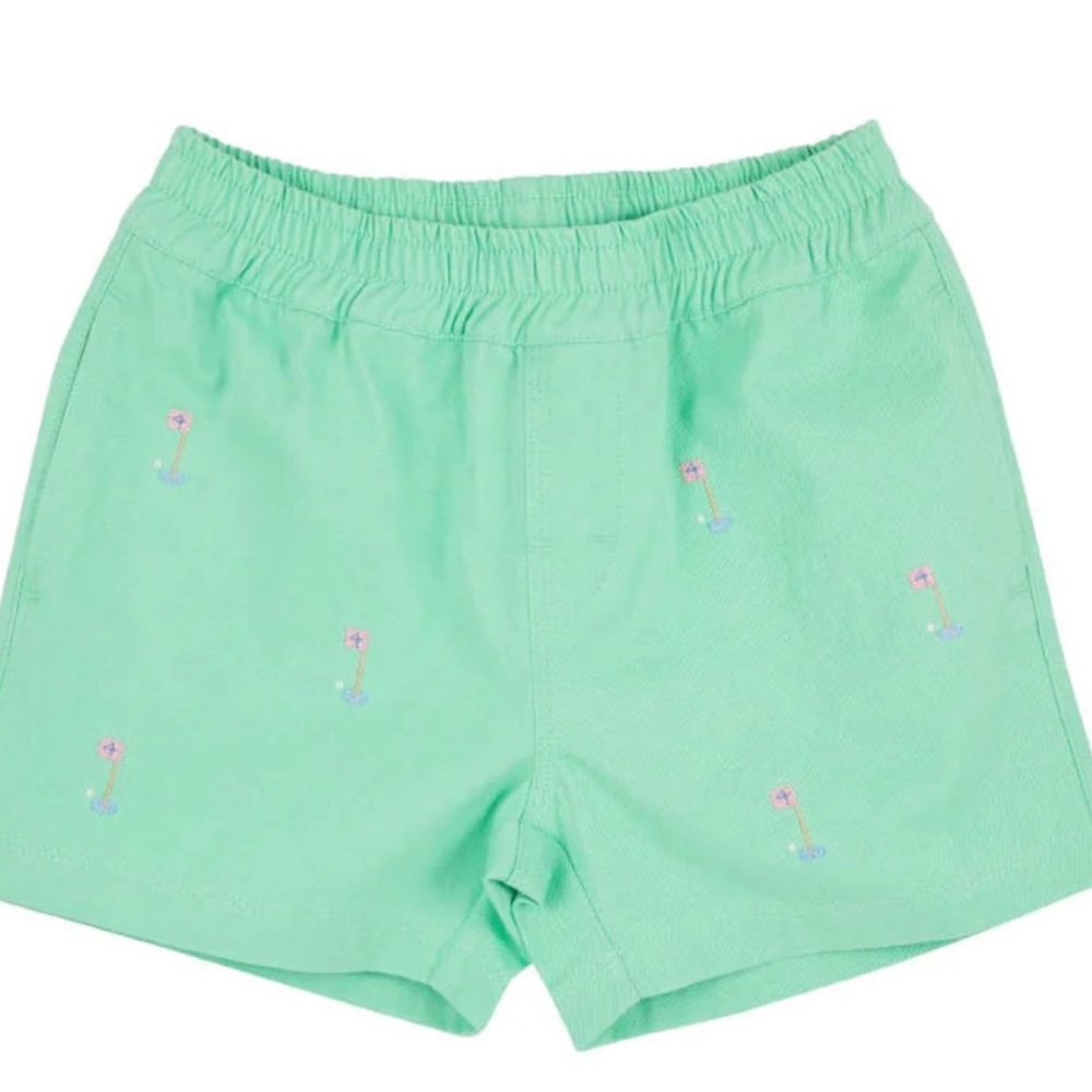 The Beaufort Bonnet Company Mint Green Kids Shorts